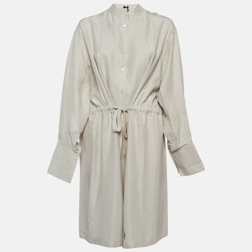 Parachute Silk Belted Shirt Dress L - Joseph - Modalova