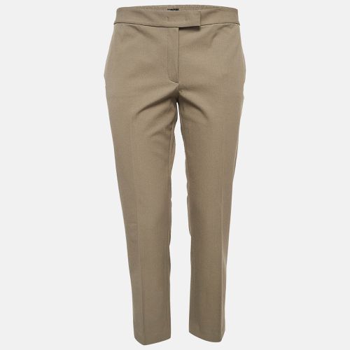 Joseph Green Queen Gabardine Straight Formal Trousers M - Joseph - Modalova