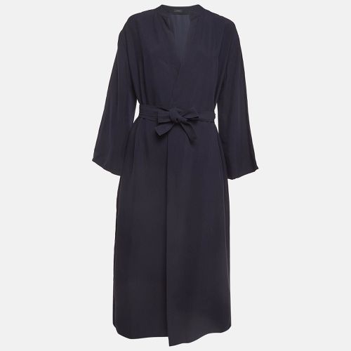 Crepe Midi Wrap Dress M - Joseph - Modalova