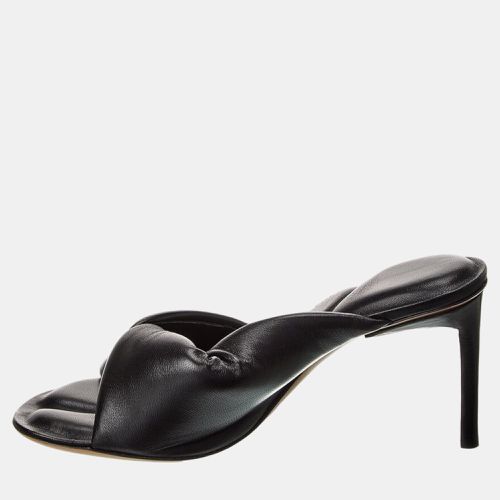 Jacquemus Black Leather Sandals EU 35 - Jacquemus - Modalova