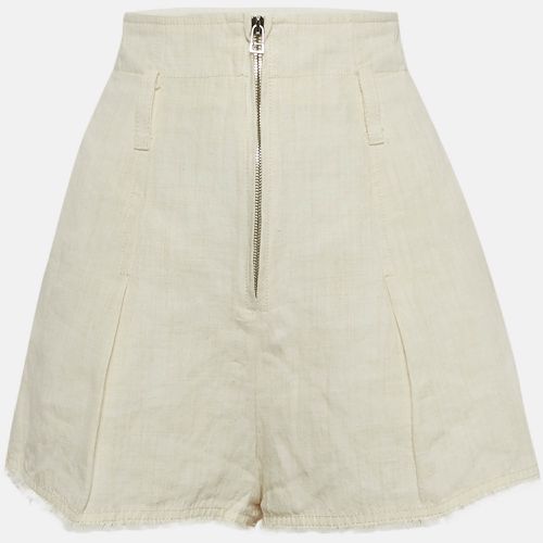 Jacquemus Cream Linen Blend Le Short Santon Shorts M - Jacquemus - Modalova