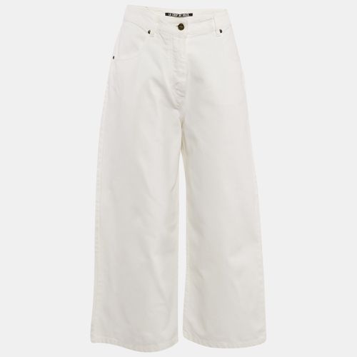 Jacquemus White Denim Le Coup de Soleil Wide Leg Jeans M/Waist 32" - Jacquemus - Modalova