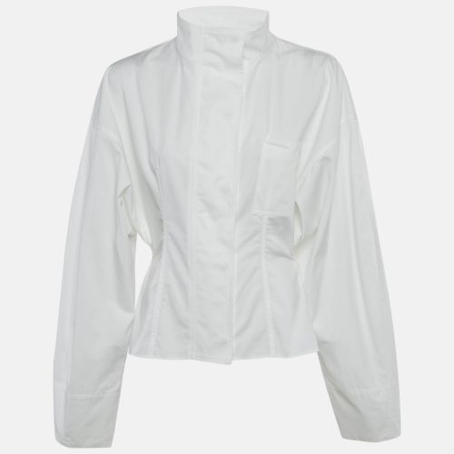 Jacquemus White Cotton Belt Detail La Croisiere Ciro Shirt M - Jacquemus - Modalova