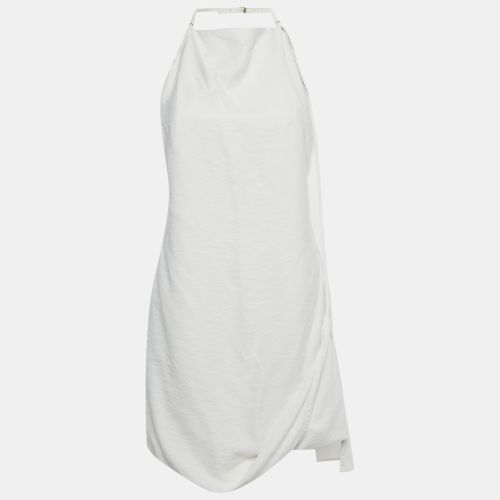 Crepe Figuerolles Draped Halter Neck Mini Dress S - Jacquemus - Modalova