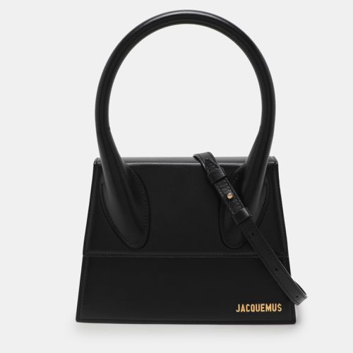 Leather Grand Le Chiquito Top Handle Bag - Jacquemus - Modalova