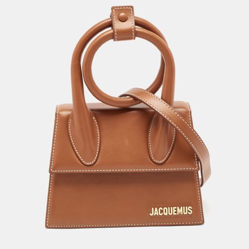 Leather Le Chiquito Noeud Top Handle Bag - Jacquemus - Modalova