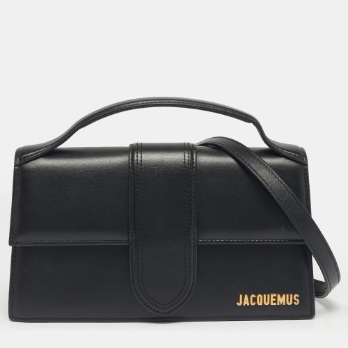 Jacquemus Black Leather Le Grand Bambino Top Handle Bag - Jacquemus - Modalova