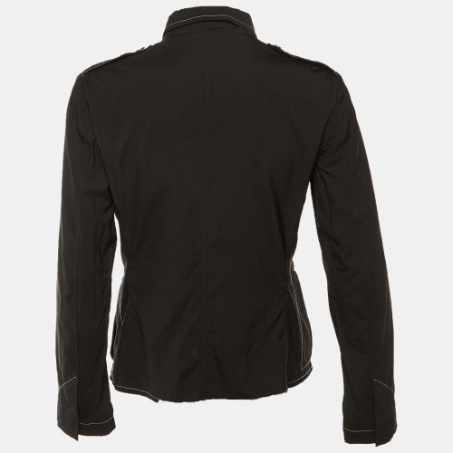 Cotton Button Front Lightweight Jacket S/M - Jil Sander - Modalova