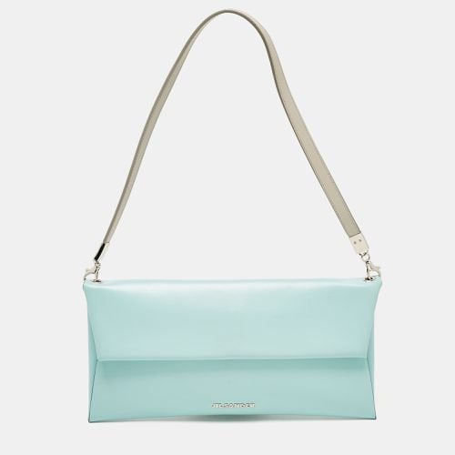 Jil Sander Light Blue Leather Clutch Shoulder Bag - Jil Sander - Modalova