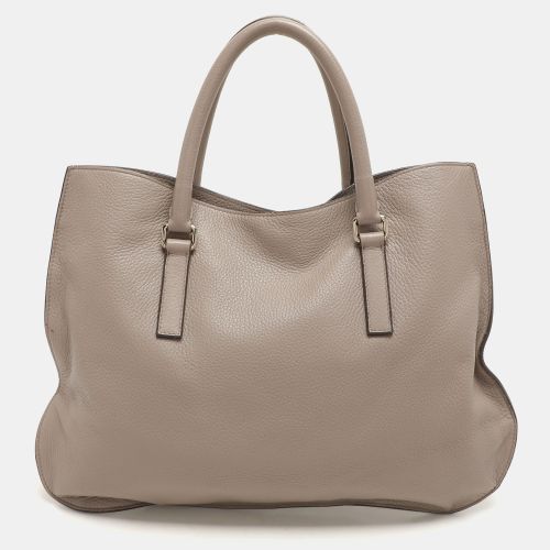 Jil Sander Beige Leather Tote - Jil Sander - Modalova