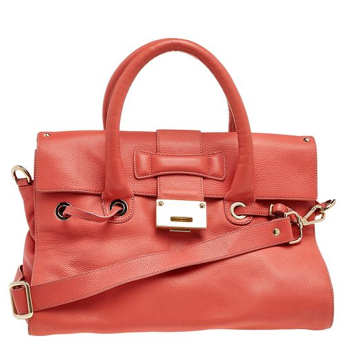 Jimmy Choo Coral Leather Rosalie Satchel - Jimmy Choo - Modalova