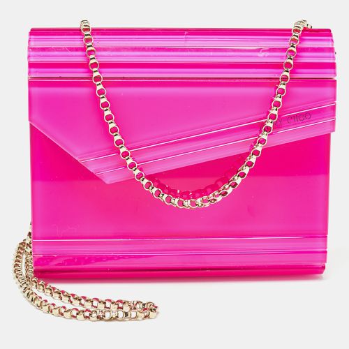 Acrylic and Leather Candy Chain Clutch - Jimmy Choo - Modalova