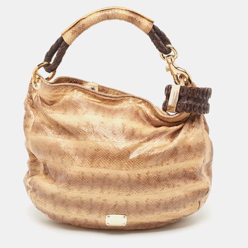 Watersnake Leather Sky Bangle Hobo - Jimmy Choo - Modalova