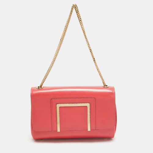 Jimmy Choo Coral Pink Leather Alba Shoulder Bag - Jimmy Choo - Modalova