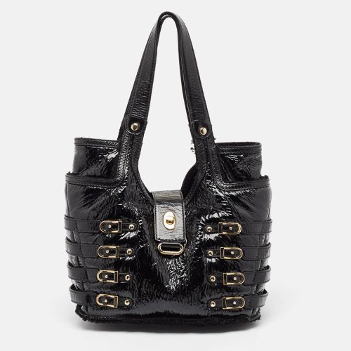 Jimmy Choo Black Patent Leather Bree Tote - Jimmy Choo - Modalova