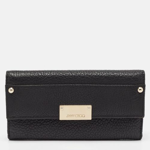 Jimmy Choo Black Reese Continental Wallet - Jimmy Choo - Modalova