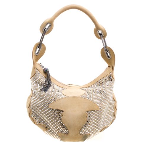 Light Suede Swarovski Grant Hobo - Jimmy Choo - Modalova