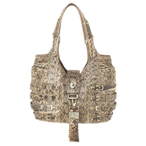 Jimmy Choo Bree Snakeskin Tote - Jimmy Choo - Modalova