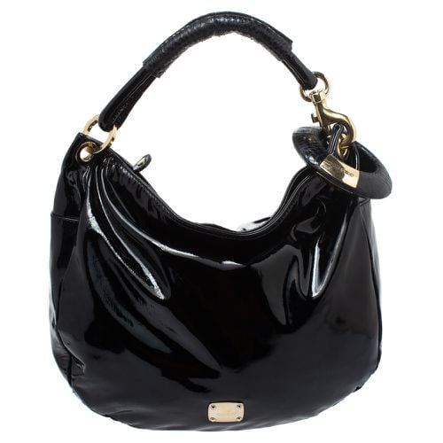 Patent Leather and Python Large Sky Hobo - Jimmy Choo - Modalova