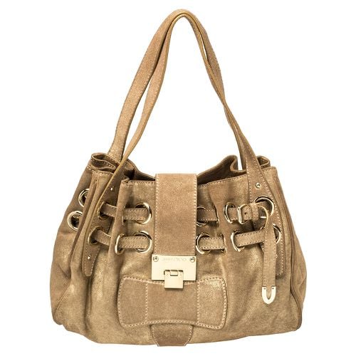 Shimmer Suede Ramona Shoulder Bag - Jimmy Choo - Modalova