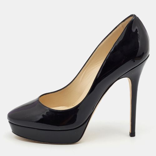 Jimmy Choo Black Patent leather Cosmic Pumps Size 39 - Jimmy Choo - Modalova