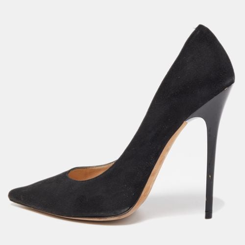 Jimmy Choo Black Suede Romy Pumps Size 37.5 - Jimmy Choo - Modalova