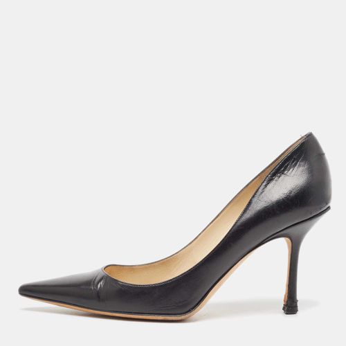 Jimmy Choo Black Leather Love Pumps Size 38 - Jimmy Choo - Modalova