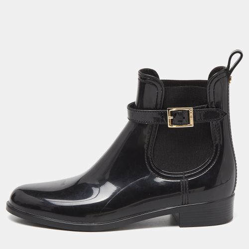 Jimmy Choo Black Rubber Jai Short Rain Boots Size 39 - Jimmy Choo - Modalova