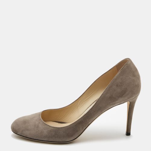 Suede Round Toe Pumps Size 38 - Jimmy Choo - Modalova