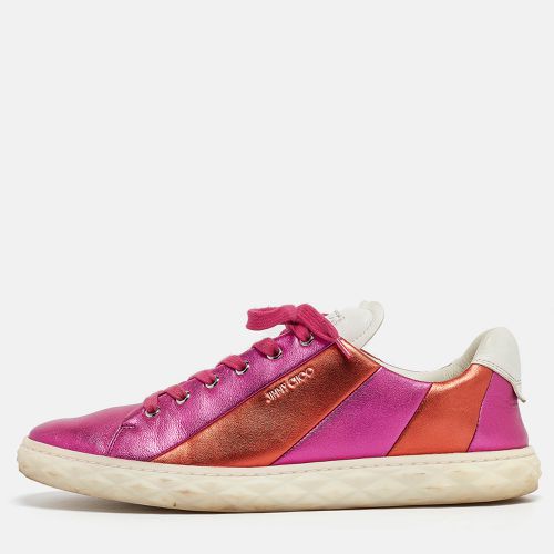 Jimmy Choo Multicolor Leather Diamond Sneakers Size 42 - Jimmy Choo - Modalova