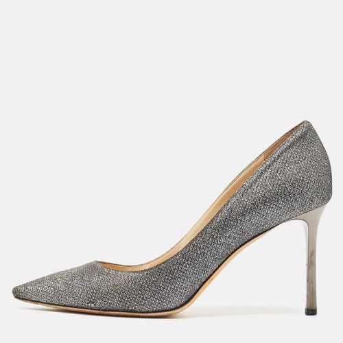 Jimmy Choo Silver Glitter Romy Pumps Size 39 - Jimmy Choo - Modalova