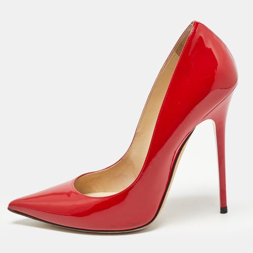 Jimmy Choo Red Patent Leather Romy Pumps Size 38 - Jimmy Choo - Modalova