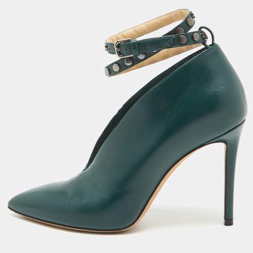 Jimmy Choo Green Leather Lark Ankle Strap Pumps Size 36.5 - Jimmy Choo - Modalova