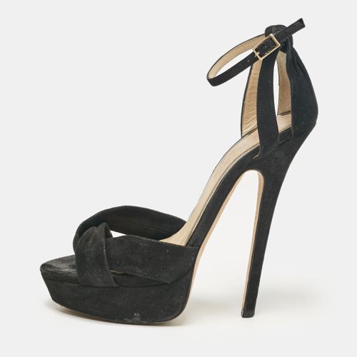 Suede Ankle Strap Sandals Size 37 - Jimmy Choo - Modalova