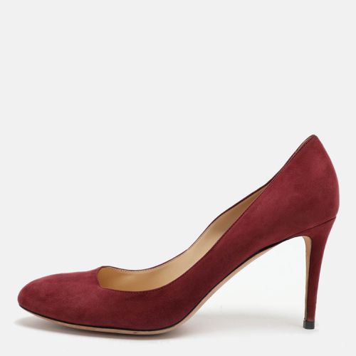 Jimmy Choo Burgundy Suede Pumps Size 39.5 - Jimmy Choo - Modalova