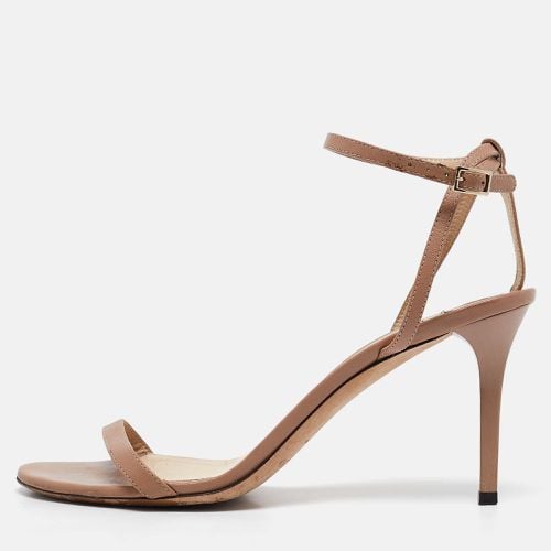 Jimmy Choo Beige Leather Minny Ankle Strap Sandals Size 40 - Jimmy Choo - Modalova