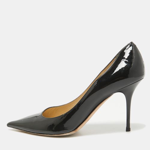 Patent Leather Romy Pointed Toe Pumps Size 39.5 - Jimmy Choo - Modalova