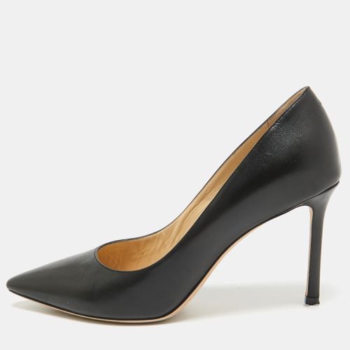 Jimmy Choo Black Leather Romy Pumps Size 38 - Jimmy Choo - Modalova