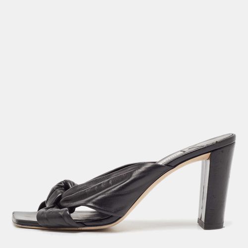 Leather Slide Sandals 41 - Jimmy Choo - Modalova