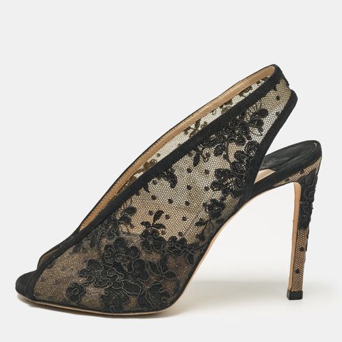 Lace Shar Slingback Pumps Size 37.5 - Jimmy Choo - Modalova