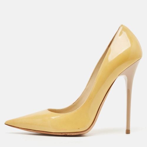 Jimmy Choo Beige Patent Leather Romy Pumps Size 38.5 - Jimmy Choo - Modalova