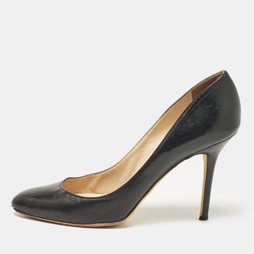 Jimmy Choo Black Leather Gilbert Pumps Size 40.5 - Jimmy Choo - Modalova