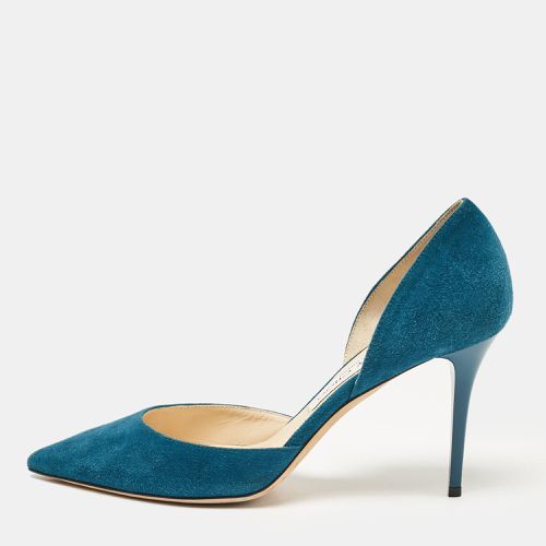 Teal Suede Addison Pumps Size 38 - Jimmy Choo - Modalova