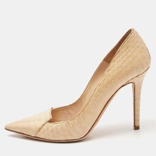 Jimmy Choo Beige Python Pointed Toe Pumps Size 36 - Jimmy Choo - Modalova