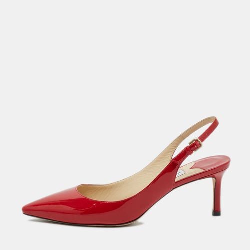 Jimmy Choo Red Patent Erin Slingback Pumps Size 37.5 - Jimmy Choo - Modalova