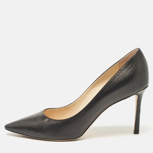 Jimmy Choo Black Leather Romy Pumps Size 41 - Jimmy Choo - Modalova