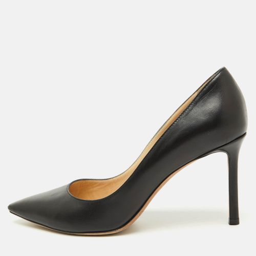 Jimmy Choo Black Leather Love Pointed Toe Pumps Size 36.5 - Jimmy Choo - Modalova