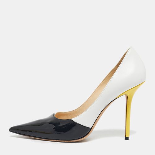 Jimmy Choo Tricolor Leather Love 100 Pointed Toe Pumps Size 40 - Jimmy Choo - Modalova