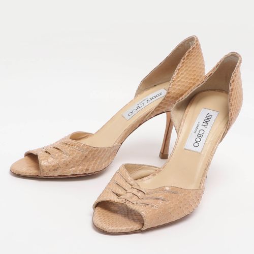 Size 36.5 Python Leather D'orsay Pumps - Jimmy Choo - Modalova