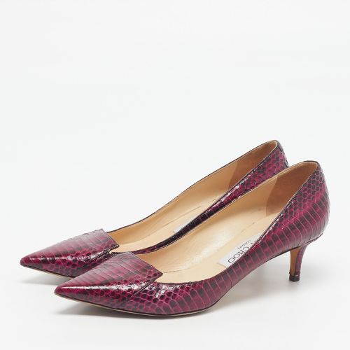 Alia Size 36.5 Python Leather Pumps - Jimmy Choo - Modalova